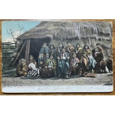 ABORIGENES INDIOS ARAUCANOS ANTIGUA TARJETA POSTAL INDIGENAS